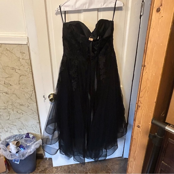 High-Low Tulle Unique Homecoming Dress - Picture 6 of 6